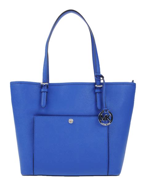 michael kors tas donkerblauw|Blue Michael Kors Handbags .